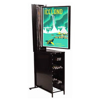 Poster Display Rack Combo (10 Panels)