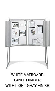 Straight Line Multi Panel Matboard Floor Displays