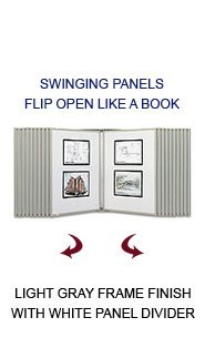 Straight Line Multi Panel Matboard Wall Displays