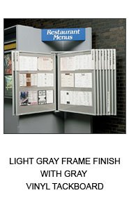 Straight Line Multi Panel Vinyl Tackboard Wall Displays