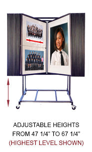 Adjustable Multi Panel Art & Print Display