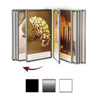 Plastic Swinging Panel Flip Poster Displays